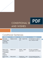 Conditional Sentences and Wishes