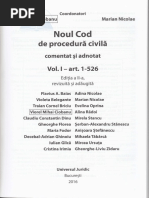 Noul Cod De Procedura Civila Comentat Vol 2 Art 527 1134