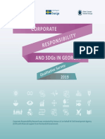 Corporate Responsibility and SDGs in Georgia - Qualitative Research