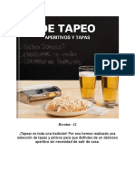 De Tapeo Aperitivos Y Tapas