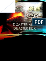 Basic Concepts of Disater and Disaster Risk