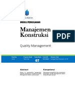 Modul 7 Quality Management