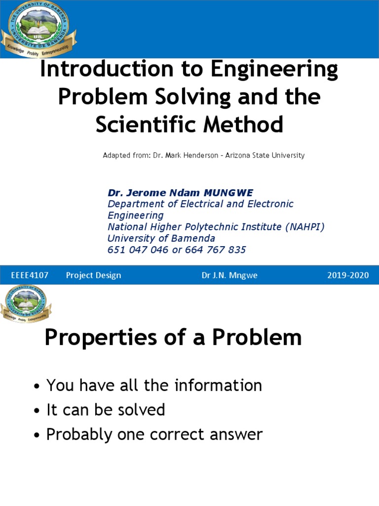 Lec # 03 Rocket - Problem - Solving PDF | PDF | Design | Hypothesis