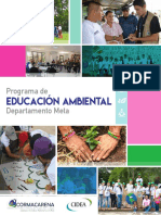 Programa Educacion Ambiental Meta PDF