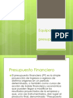 El Presupuesto Financiero