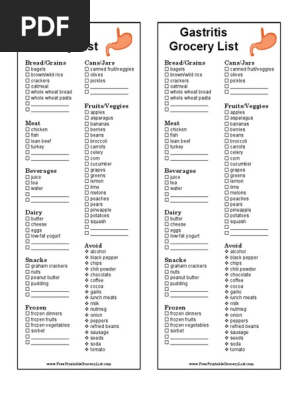 Gastritis_Grocery_List