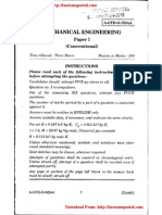 IES Exam Paper 2015 Conventional Mechanical Engineering Paper I - WWW - Iasexamportal.com