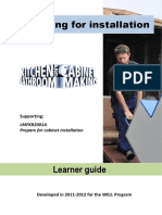 Preparing For Installation Learner Guide