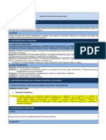 Requisitos Necesarios de La Consultoría para Cotizacion