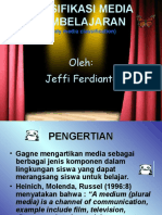 Klasifikasi Media Pengajaran