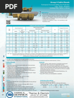Hawke 501/423 Cable Gland Specifications | PDF
