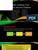 Disiplin Hukum Dan Macam-Macam Hukum