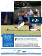 Nutrition For Soccer Student-Athletes Web Version