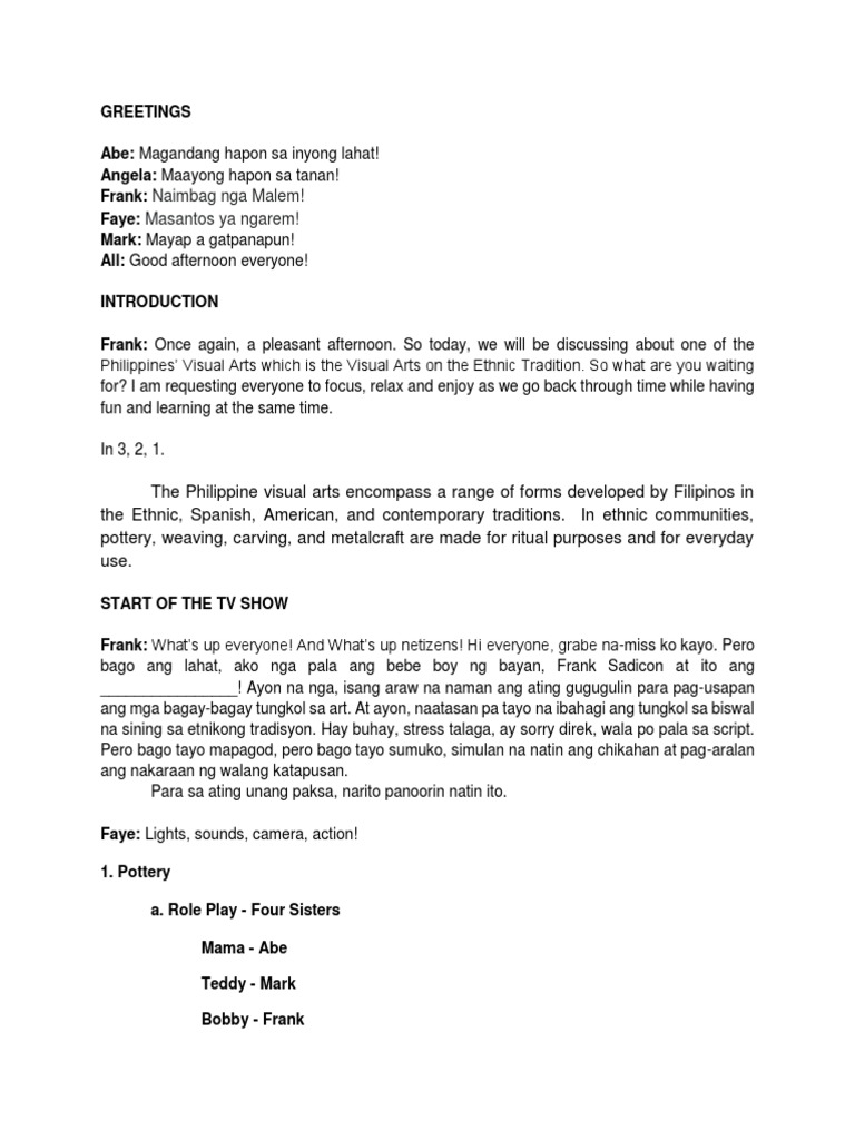 Art App Script | PDF