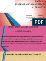 Modul 3PENGEMBANGAN ASESMEN ALTERNATIF