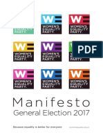 Women’s Equality Party Manifesto 2017