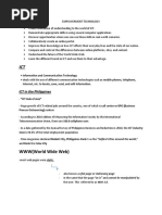 EMPOWERMENT TECHNOLOGY reviewer