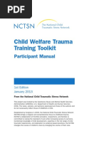 Child Welfare Trauma Training Participant Guide