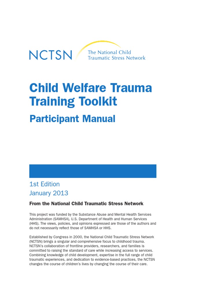 Child Welfare Trauma Training Toolkit | PDF | Psychological Trauma ...
