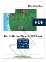 FTTH Market Report For MDU