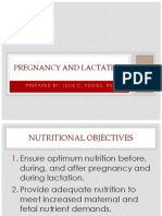 Diet For Pregnancy and Lactating Women