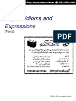 English Idioms and Expressions Test Package-1
