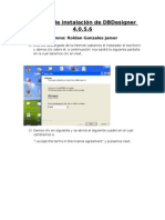 Manual de Instalación de DBDesigner 4