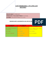 PROGRAMACIÓ TRIMESTRAL 1r D ESO.