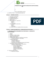 Estructura - Del - Pei. - Por Gestiones