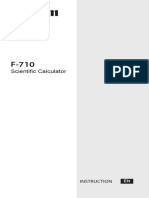 F-710 ScientificCalculator