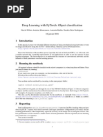 Deep Learning With PyTorch: Object Classification - Filliat Et Al