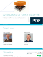 Introduction To The Nordic Thingy - 91 Prototyping Platform - Share