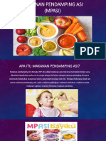 Makanan Pendamping ASI 