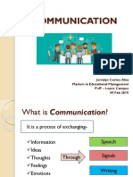 For Class Presentation - COMMUNICATION