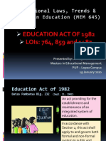 Education Act of 1982 and Lois - Alva, Jerralyn C.