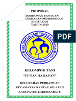 PROPOSAL Kelompok Tani Tunas Harapan - 1