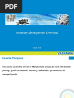 Sap Inventory Management Overview