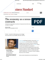 Maitreesh Ghatak The Economy As A Nexus of Contracts
