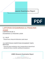 Asme Ultrasonic Examination Report