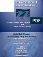 NAHJ NYC Silent Auction Catalog