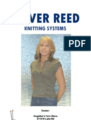 Easy Cowl Pattern for the Silver Reed LK150 Knitting Machine