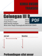 Golongan III B