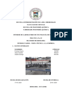 Informe N 3 - Destilacion - Beaterio Riobamba