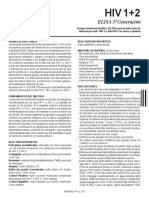 Hiv 1y2 Elisa 3a Generacion SP