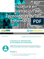 Administración Tecnologías Información Licenciatura Online