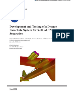 Development and Testing of a Drogue Parachute System for X-37 ALTV:B-52H Separation.pdf