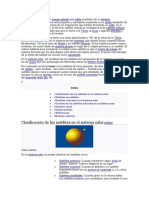 Satélites naturales y sus características