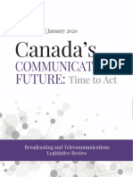 Broadcasting and Telecommunications Legislative Review Panel - Final Report - January 2020