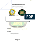 Resumen Del Tema de Analisis de Riesgo