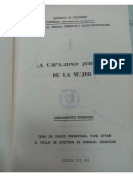 1973bogotá La Capacidad Jurídica de La Mujer